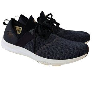 New Balance FuelCore Nergize Women Sneakers Lightweight Pull On + Laces Navy 11